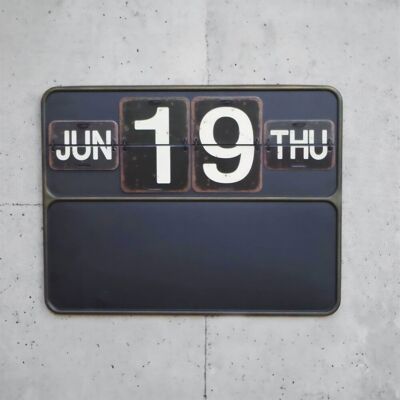 Eson - Calendar Black Board Wall Hanging Eson - Calendar Black Board Wall Hanging