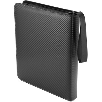 Sodial Trading Card Binder, 9 Pockets Baseball Card Binder Sleeves With Zipper,8738 Sodial Trading Card Binder, 9 Pockets Baseball Card Binder Sleeves With Zipper,8738