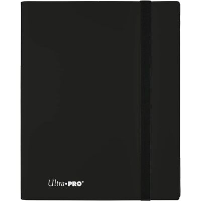 Ultra Pro - Eclipse 9-Pocket Pro-Binder - Jet Black Ultra Pro - Eclipse 9-Pocket Pro-Binder - Jet Black