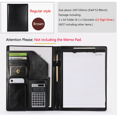 Does Not Apply A4 Leather Executive Portfolio Folder For Document Business Desk Organizer File Does Not Apply A4 Leather Executive Portfolio Folder For Document Business Desk Organizer File