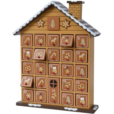 Carousel Home Gingerbread House Christmas Advent Calendar Fill Your Own Advent Calendar 31cm Carousel Home Gingerbread House Christmas Advent Calendar Fill Your Own Advent Calendar 31cm
