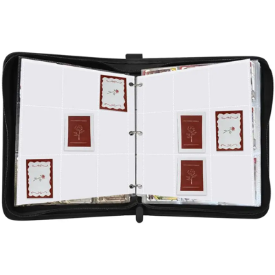 Does Not Apply Card Collecting Binder Pu Trading Card Collector Binder 9-Pocket Double-Sided Sl Does Not Apply Card Collecting Binder Pu Trading Card Collector Binder 9-Pocket Double-Sided Sl