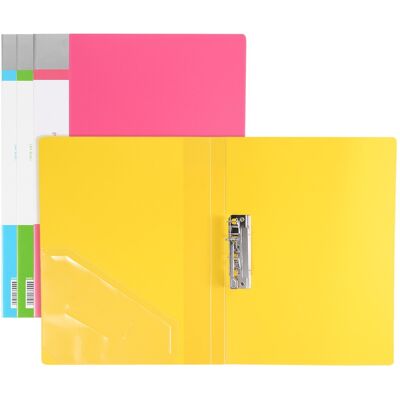 Uxcell 9.3x12.2\" Punchless Binder Clamp Set, 4 Pcs Single Clip Binder, Multicolored Uxcell 9.3x12.2\" Punchless Binder Clamp Set, 4 Pcs Single Clip Binder, Multicolored