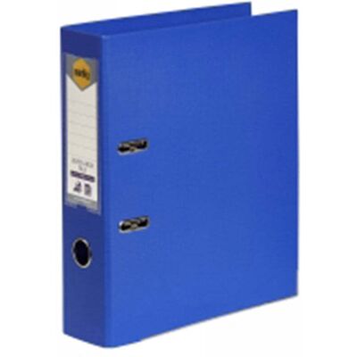 Marbig A4 Pe Level Arch File Marine Easy Closure Linen Finish Locking Mechanism Marbig A4 Pe Level Arch File Marine Easy Closure Linen Finish Locking Mechanism