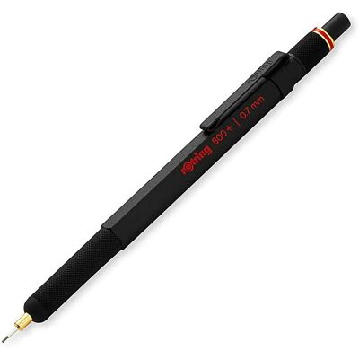 Japan New Rotring 800+ Mechanical Pencil + Stylus Black 0.7mm 1900182 Japan New Rotring 800+ Mechanical Pencil + Stylus Black 0.7mm 1900182