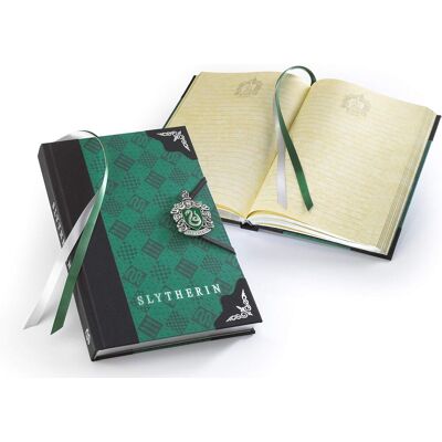 The Noble Collection Harry Potter Slytherin Journal - 9.75in 25cm Hardbound Line The Noble Collection Harry Potter Slytherin Journal - 9.75in 25cm Hardbound Line
