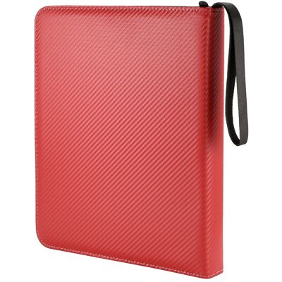 Sodial Trading Card Binder, 9 Pockets Baseball Card Binder Sleeves With Zipper,6452 Sodial Trading Card Binder, 9 Pockets Baseball Card Binder Sleeves With Zipper,6452