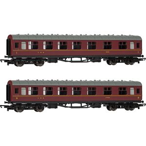 Hornby Lms Maroon Passenger Coach Twin Pack Oo Gauge Model Railways Hornby Lms Maroon Passenger Coach Twin Pack Oo Gauge Model Railways
