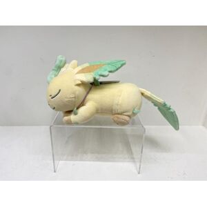 Takara Tomy Pokemon Sleeping Friend Plush Stuffed Toy Leafy S Size Pokemon Doll 14.2 Inches Takara Tomy Pokemon Sleeping Friend Plush Stuffed Toy Leafy S Size Pokemon Doll 14.2 Inches