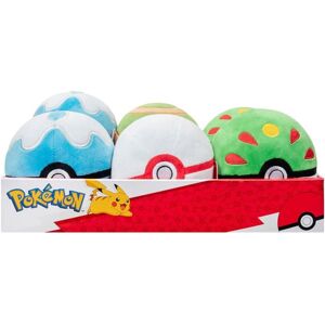 Jazwares Pokemon Plush Figures Pok? Balls 10 Cm Assortment (6) Jazwares Pokemon Plush Figures Pok? Balls 10 Cm Assortment (6)
