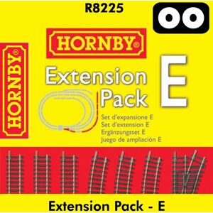 Hornby Track Extension Pack E 1:76 Scale Oo Gauge Layout Nickel Silver R8225 Hornby Track Extension Pack E 1:76 Scale Oo Gauge Layout Nickel Silver R8225