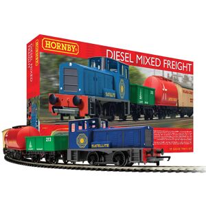Hornby R1292m Diesel Mixed Freight Train Set Hornby R1292m Diesel Mixed Freight Train Set