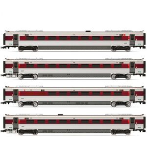 Hornby R40493 Class 801/2 Lner Azuma Railway 200 4 Car Coach Pack Hornby R40493 Class 801/2 Lner Azuma Railway 200 4 Car Coach Pack