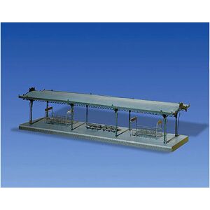 Faller Covered Platform Model Kit W/ Illumination And Exit I Ho Gauge 120181 Faller Covered Platform Model Kit W/ Illumination And Exit I Ho Gauge 120181