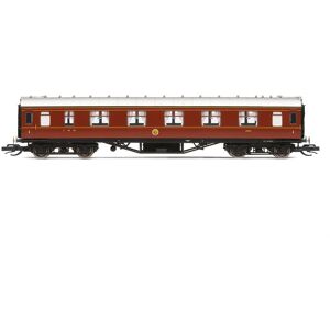 Hornby Tt4007 Tt Gauge Lms 57ft Period Iii Corridor First Coach 1062 Lms Maroon Hornby Tt4007 Tt Gauge Lms 57ft Period Iii Corridor First Coach 1062 Lms Maroon