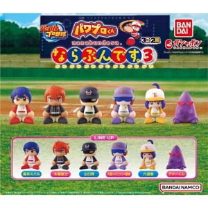 Bandai Narabundesu 3 Power Pro Kun Complete Set Figure Capsule Toy Japan Bandai Narabundesu 3 Power Pro Kun Complete Set Figure Capsule Toy Japan