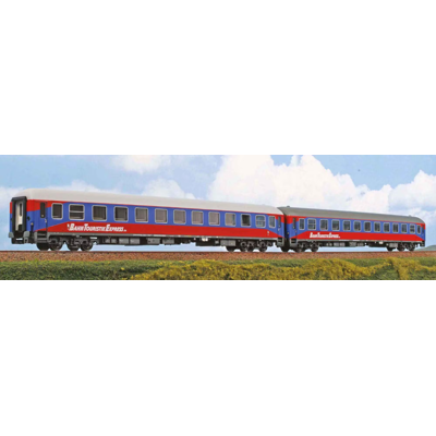 Acme 55325 Set Of Two Sleeper Cars Type 248.1 Bte Livery Acme 55325 Set Of Two Sleeper Cars Type 248.1 Bte Livery