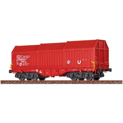 Brawa 51009 H0 1:87 Red Db Cargo Shunting Car, Painted, Dc Analog Brawa 51009 H0 1:87 Red Db Cargo Shunting Car, Painted, Dc Analog