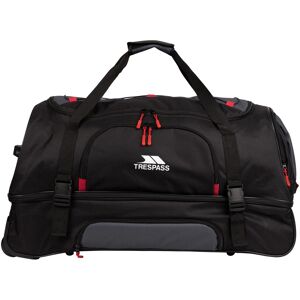 Trespass Fero 100l Wheeled Duffel Bag / One Size Black Tp6938 Trespass Fero 100l Wheeled Duffel Bag / One Size Black Tp6938