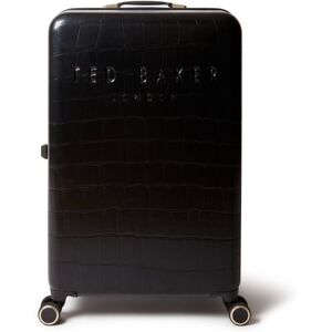 Ted Baker Icon Case Large Suitcase 79cm Black Croc 4 Wheel Luggage Travel 122l Ted Baker Icon Case Large Suitcase 79cm Black Croc 4 Wheel Luggage Travel 122l