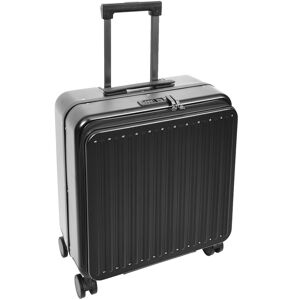 House Of Leather Four Wheeled Pilot Case Hard Shell Lightweight Cabin Bag Maverick Black House Of Leather Four Wheeled Pilot Case Hard Shell Lightweight Cabin Bag Maverick Black