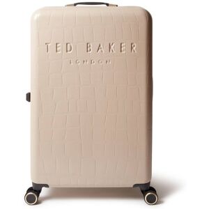 Ted Baker Icon Case Large Suitcase Putty Beige Croc 4 Wheel Luggage Travel 122l Ted Baker Icon Case Large Suitcase Putty Beige Croc 4 Wheel Luggage Travel 122l