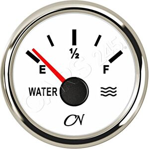 Lindemann Marine Boat Water Tank Display White-Chrome Lindemann Marine Boat Water Tank Display White-Chrome