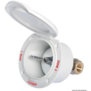 Osculati 3 Way Fuel Valve Tap Tank 3/8" 2 Fuel Tanks Into 1 Engine Fuel Cock Osculati 3 Way Fuel Valve Tap Tank 3/8" 2 Fuel Tanks Into 1 Engine Fuel Cock