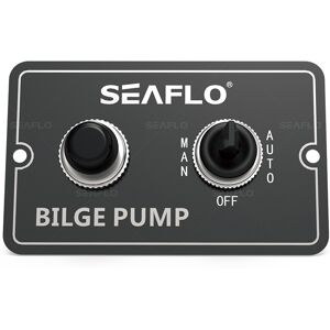 Seaflo 24v - 12v Marine Waterproof Bilge Pump Switch Panel Boat Yacht Fishing Seaflo 24v - 12v Marine Waterproof Bilge Pump Switch Panel Boat Yacht Fishing