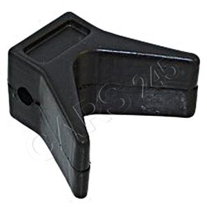 Lindemann Marine Boat Black Rubber Front Bumper Lindemann Marine Boat Black Rubber Front Bumper