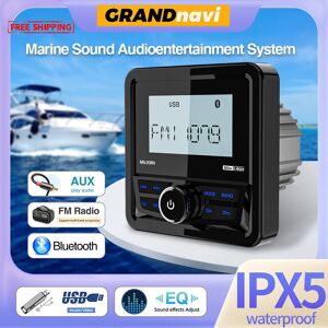 Grandnavi Marine Radio Boat Stereo Bluetooth Fm Am Digital Media Audio Player Grandnavi Marine Radio Boat Stereo Bluetooth Fm Am Digital Media Audio Player