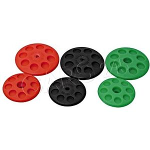 Lindemann Marine Boat Trapezoid Grip Disk 52mm Red 10 Pcs Lindemann Marine Boat Trapezoid Grip Disk 52mm Red 10 Pcs