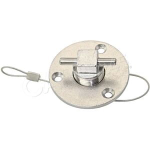 Lindemann Marine Accessoires Stainless Steel Drain Plug With Square Screw Lindemann Marine Accessoires Stainless Steel Drain Plug With Square Screw