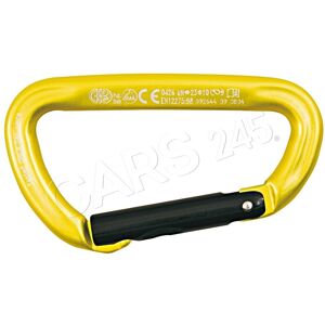 Lindemann Marine Boat Aluminum Carabiner Trapper Straight Gate Asym Lindemann Marine Boat Aluminum Carabiner Trapper Straight Gate Asym