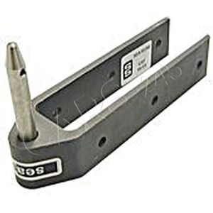 Lindemann Lower Rudder Fitting 25mm Aluminum Black 10mm Pin Lindemann Lower Rudder Fitting 25mm Aluminum Black 10mm Pin