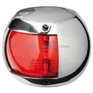 Osculati Red Classic 12 Stainless Steel Navigation Light - Navigation Light Osculati Red Classic 12 Stainless Steel Navigation Light - Navigation Light