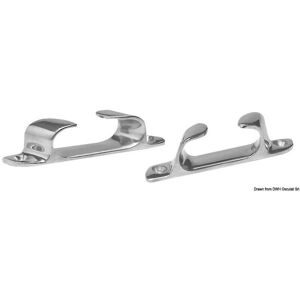 Pair Fairlead 120mm Marine Grade 316 Boat 40.203.73 Stainless Steel Of Osculati Pair Fairlead 120mm Marine Grade 316 Boat 40.203.73 Stainless Steel Of Osculati