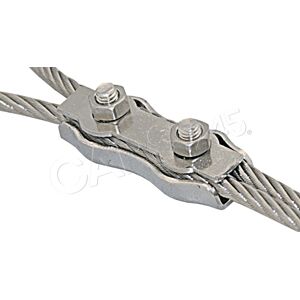 Lindemann Marine Instruments Duplex Clamp 14401 For 6mm Wire Rope 10 Pieces Lindemann Marine Instruments Duplex Clamp 14401 For 6mm Wire Rope 10 Pieces