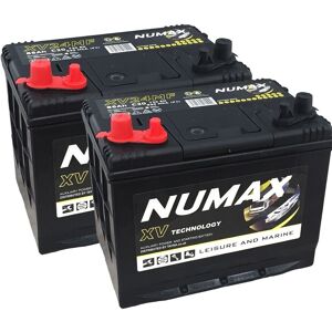 2 (Pair) X 12v 80ah Deep Cycle Battery Numax Xv24mf Leisure Caravan Marine Boat 2 (Pair) X 12v 80ah Deep Cycle Battery Numax Xv24mf Leisure Caravan Marine Boat