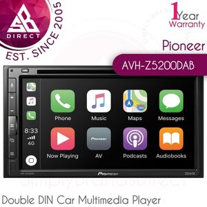 Pioneer Avh-Z5200dab Double Din Car Multimedia Player│bluetooth│dab+│radio│inuk Pioneer Avh-Z5200dab Double Din Car Multimedia Player│bluetooth│dab+│radio│inuk