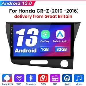 Junsun Carplay Android 13 For Honda Cr-Z 2010-2016 Car Radio Stereo Gps Navi Wifi Bt Fm Junsun Carplay Android 13 For Honda Cr-Z 2010-2016 Car Radio Stereo Gps Navi Wifi Bt Fm