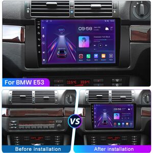 Junsun For Bmw E53 Carplay 9" Android 13 Car Stereo Radio Gps Nav Wifi Bt Dab+ 2+32gb Junsun For Bmw E53 Carplay 9" Android 13 Car Stereo Radio Gps Nav Wifi Bt Dab+ 2+32gb