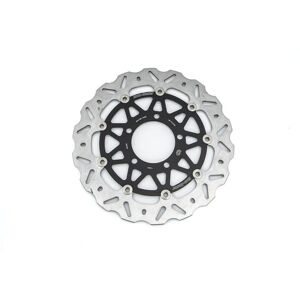 Moto-Master Nitro Series Front Brake Disc Black/silver For Kaw Er-6f 650 2006-08 Moto-Master Nitro Series Front Brake Disc Black/silver For Kaw Er-6f 650 2006-08