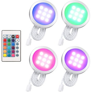 Does Not Apply 4pcs Rgb Led Cabinet Light Installation Kit With Remote Control For Bookcase Wal Does Not Apply 4pcs Rgb Led Cabinet Light Installation Kit With Remote Control For Bookcase Wal