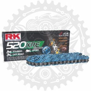 Rk Xw-Ring Chain Blue 520 Xre 118 Fits Ktm Exc-F 250 4t Rk Xw-Ring Chain Blue 520 Xre 118 Fits Ktm Exc-F 250 4t