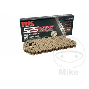 Rk Zxw Chain Gold & Black 525 Pitch 110 Links Fits Benelli Tnt 1130 2005-2015 Rk Zxw Chain Gold & Black 525 Pitch 110 Links Fits Benelli Tnt 1130 2005-2015