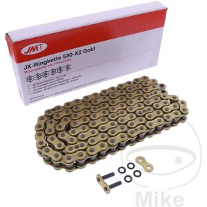New Jmt X-Ring Chain 530 X2 Gold 112 Steel For Kawasaki Vn 800 B 1996-2006 New Jmt X-Ring Chain 530 X2 Gold 112 Steel For Kawasaki Vn 800 B 1996-2006