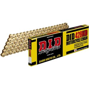 D.I.D. Hd Non O-Ring Chain Gold 428-112 Honda Cb175 K3-K7 1969 - 1972 D.I.D. Hd Non O-Ring Chain Gold 428-112 Honda Cb175 K3-K7 1969 - 1972
