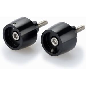 Puig Black Thruster Bar Ends Only - M6 - Puig Black Thruster Bar Ends Only - M6 -