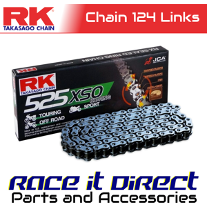 RK 525XSO-124 Motorcycle Chain - Durable and Reliable RK 525XSO-124 Motorcycle Chain - Durable and Reliable